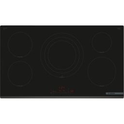 Bosch Placa de inducción Serie 6, 90 cm de ancho, PerfectFry Plus, Control placa-campana, PIV931HC1E. Negro