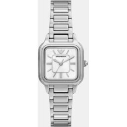 Giorgio Armani Reloj de mujer ar11742 de acero cierre de mariposa. Plateado