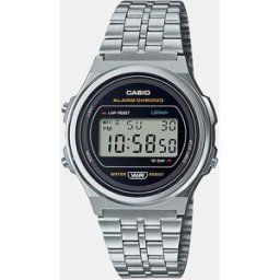 Casio Reloj de hombre Collection A171WE-1AEF digital de acero. Plata