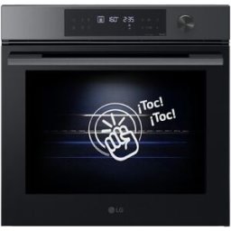 LG Horno multifunción pirolítico, 76 l, display LED, función Instaview - WS7D7632WB (Reacondicionado Grado B). Acero negro
