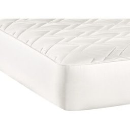 El Corte Inglés Protector acolchado de colchón Algodón Confort Natural Impermeable . (Cama 180 x 200 cm) Blanco