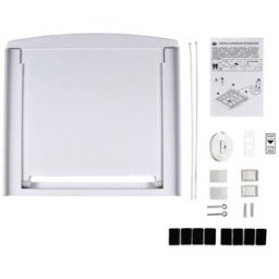Candy Accesorio Care + Protect WSK1110U, kit unión universal lavadoras secadoras. Blanco