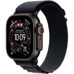 Apple Watch Ultra 3 GPS + Cellular 49mm Titanio negro con Correa Loop Alpine Negro (L). Titanio Negro
