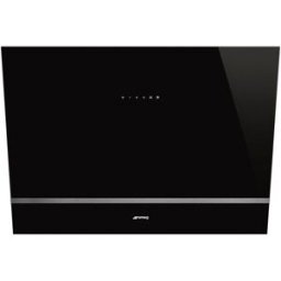 SMEG Campana decorativa 3 velocidades + intensiva - KV28N. Negro