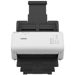 Brother Escáner de sobremesa ADS4300N con escaneado a doble cara y Ethernet. Blanco