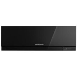 Mitsubishi Aire acondicionado Split 1x1 Inverter con 3.612 frig-h y 4.644 kcal-h Electric - MSZ-EF42VGKB. Negro