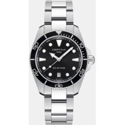 Certina Reloj de hombre DS Action C0484101105100 de acero. Negro