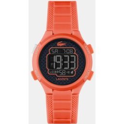 Lacoste Reloj infantil LC33 de silicona rosa. Negro