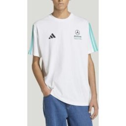 Adidas Camiseta de hombre Mercedes F1 2026 . (S) Blanco