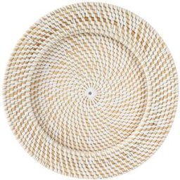 El Corte Inglés Bajoplato natural Malang . Blanco