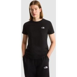 The North Face Camiseta entallada para mujer Simple Dome Evolution . Negro