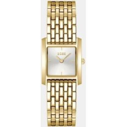 Boss Reloj de mujer Lucy Scala 1502845 de acero dorado. Blanco