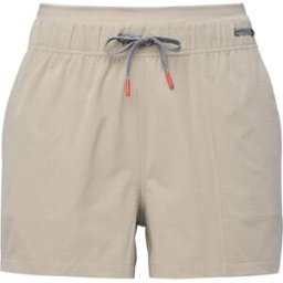 Black Diamond Pantalones cortos de mujer W Sequence Shorts . (L) Blanco roto