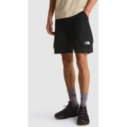 The North Face Pantalón corto plegable para hombre . (M) Negro