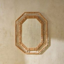 El Corte Inglés Espejo de pared de ratán Malibú . Natural