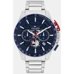 Tommy Hilfiger Reloj de hombre Bank 1792261 de acero. Azul marino