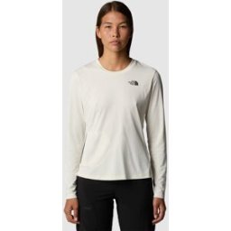 The North Face Camiseta de manga larga plegable para mujer Packable . (XXL) Blanco