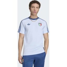 Adidas Camiseta de hombre Italia Originals. (M) Azul