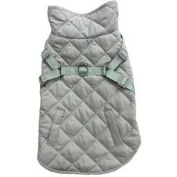 Fred & Rita Fred & Rita - Parka con arnés Fred & Rita para perros. (40 cm) Verde