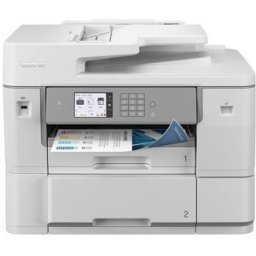 Brother Impresora Multifunción tinta MFC-J6959DW, Wi-Fi, Fax, A3. Blanco / Gris