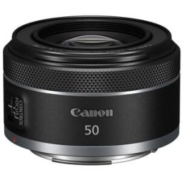 Canon Objetivo RF 50mm F1.8 STM para EOS R. Negro