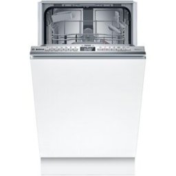 Bosch Lavavajillas integrable 10 servicios, 45 cm, Home Connect - SPH4EKX17E. Acero