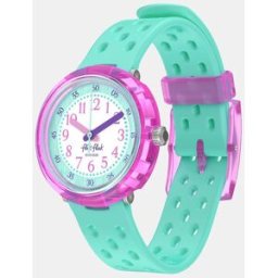 Flik Flak Reloj unisex Bubbly Hours FCNP003 Bio de PET verde.