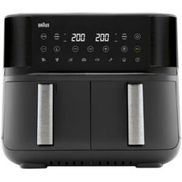 Braun Freidora de aire TwinCook 3 TD3030BK 8 L.. Negro
