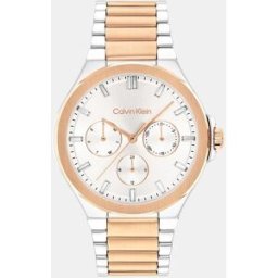 Calvin Reloj CK Vibrancy 25100052 multifunción de acero. Plata