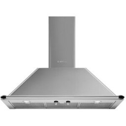 SMEG Campana decorativa 3 velocidad + intensiva - KTR90XE. Acero Inox