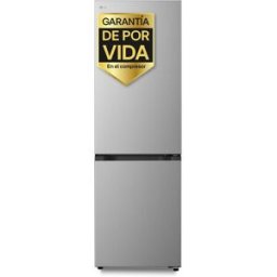 LG Frigorífico Combi DoorCooling+, 1,86m, Serie 300 - GBBS312CPY (Reacondicionado Grado D). Silver