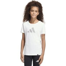 Adidas Camiseta de niña Table Tee . (14 años) Blanco