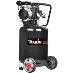 CEVIK Compresor de Aire Silencioso 50 litros 1.5 HP. Negro