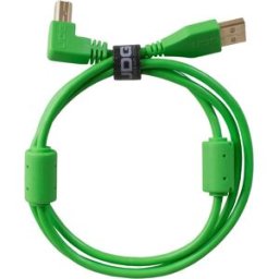 UDG Cable USB U95006GR - Ultimate Audio Cable USB 2.0 A-B Green Angled 3m. Verde