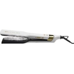 bellissima Plancha de pelo Steam Elixir con Tecnología Stean Active Care. Blanco / Dorado
