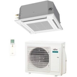 Fujitsu Aire acondicionado cassette Inverter - AUY71-KV. Blanco