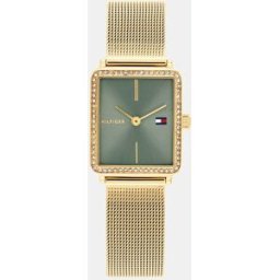 Tommy Hilfiger Reloj de mujer Tea 1782791 de malla de acero dorado. Oro
