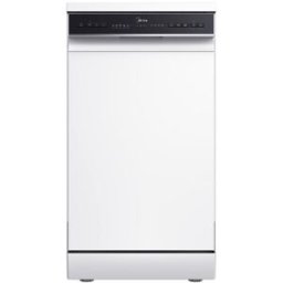 Midea Lavavajillas 10 servicios, 45 cm, con aquastop - MDWEF1034CW-WG-EU (Reacondicionado Grado D). Blanco