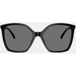 Chanel Gafas de sol CH5546Q de mujer ojo de gato en acetato con lente polarizada. Negro