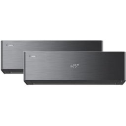 Hisense Aire acondicionado Multisplit 2x1 Inverter con 2.236 frig-h y 2.236 frig-h WiFi - 2AMW42QH99B. Negro