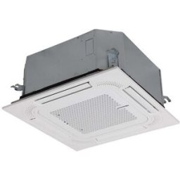 Hisense Aire acondicionado cassette Inverter con 4300 frig-h y 4730 kcal-h - ACT52UR4RCC8-AUW52U4RJ8. Blanco