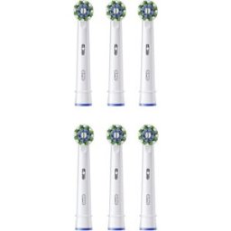 Pack de 6 cabezales de recambio Oral b - Braun Cross Action.