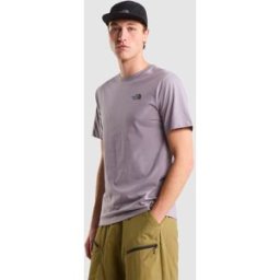 The North Face Camiseta gráfica recta para hombre Half Dome Photo . (S) Gris