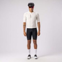 Scott Maillot de ciclismo de hombre PRO SS . (L) Blanco roto