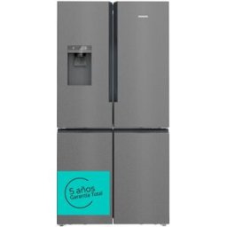 Siemens Frigorífico americano Total No Frost, con dispensador - KF96DAXEA. Inox antihuellas