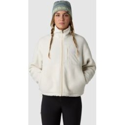 The North Face Chaqueta polar con cremallera integral de mujer Yumiori Off-Peak . (XL) Blanco