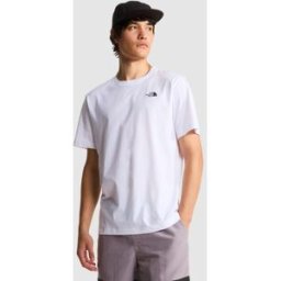 The North Face Camiseta recta para hombre Simple Dome Evolution . (M) Blanco