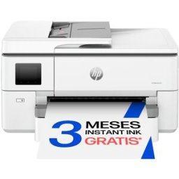 HP Impresora A3 Multifunción OfficeJet Pro 9720e, +, Wi-Fi, compatible con Instant Ink. Blanco