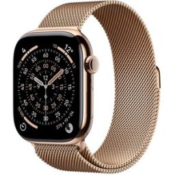 Apple Watch Series 11 GPS + Cellular 46mm Titanio oro con Correa Milanese Loop Oro (M-L). Titanio Oro
