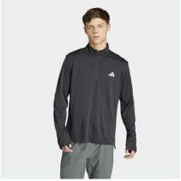 Adidas Camiseta de hombre Train Essentials Training 1-4-Zip . (S) Negro